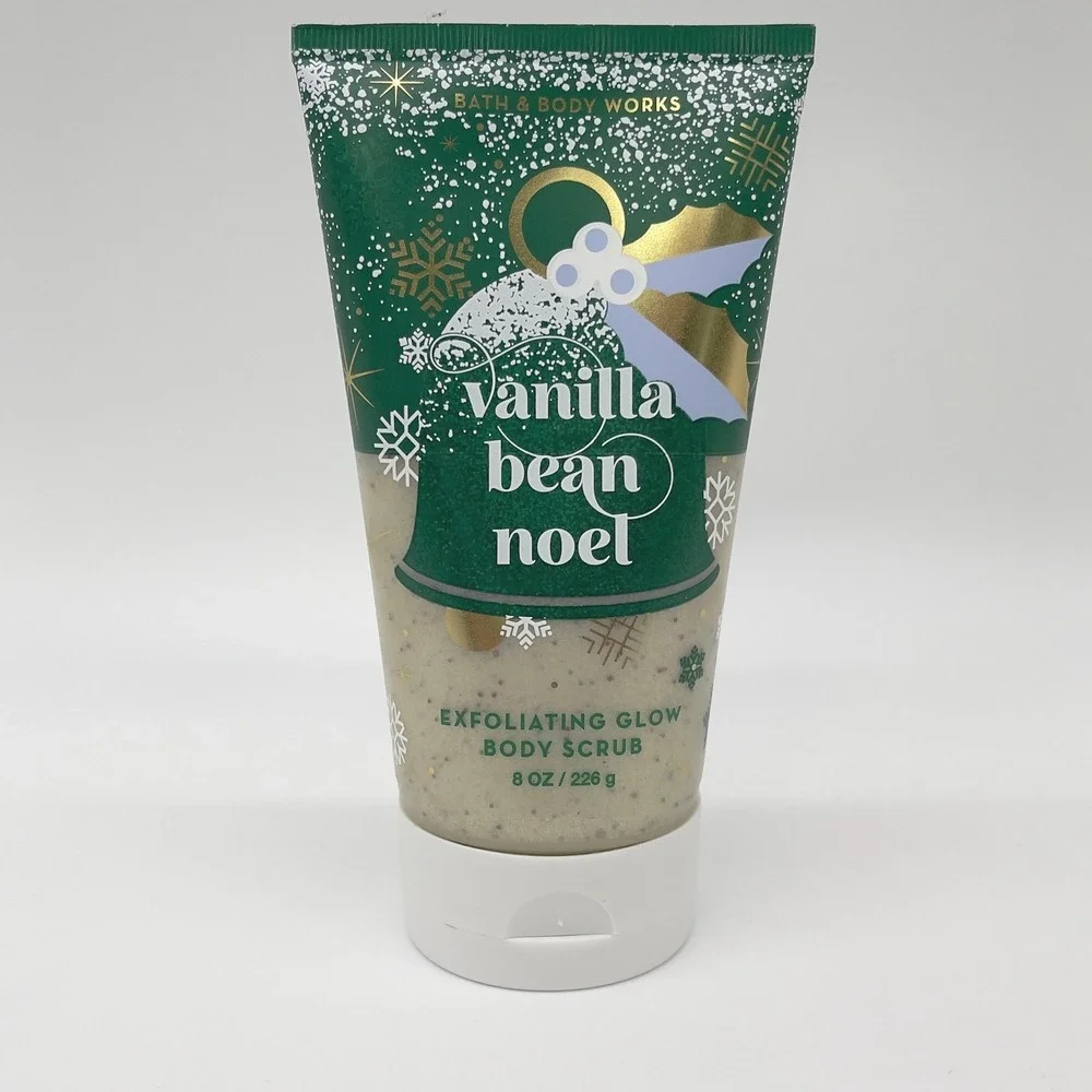 Bath Body Works Vanilla Bean Noel Exfoliating Glow Body Scrub Unisex 8oz Holiday